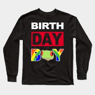 Birth Day Boy Long Sleeve T-Shirt